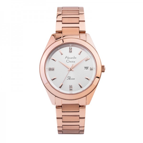 Alexandre Christie AC 2948 Rosegold White LDBRGSL